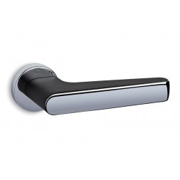 Дверная ручка Convex 2015 хром, черный