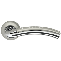 Дверная ручка Armadillo Libra LD26-1SN/CP-3 матовый никель/хром