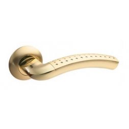 Дверная ручка Apecs Premier H-0526-Z-GM/G золото