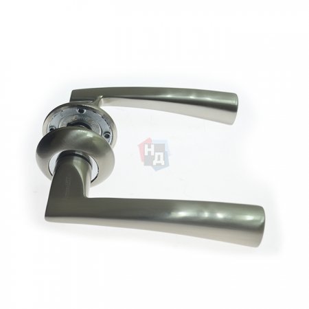 Дверная ручка Armadillo Columba LD80-1SN/CP-3 матовый никель/хром