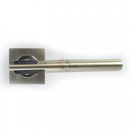 Дверная ручка Fuaro Jazz KM SN/CP-3 матовый никель