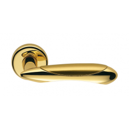 Дверная ручка Colombo Design Talita LC 21 Латунь полированная/Золото матовое