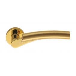 Дверная ручка Colombo Design Mixa Золото/Золото матовое
