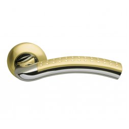 Дверная ручка Armadillo Libra LD26-1 GP/CP-2 золото / хром
