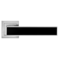 Дверная ручка MVM DIPLOMAT A-2015 MC/Black матовый хром - черный