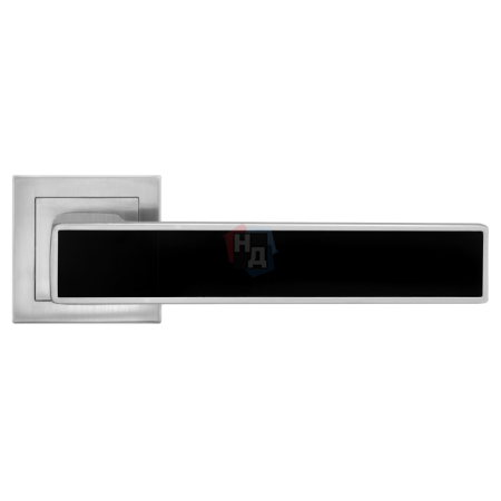 Дверная ручка MVM DIPLOMAT A-2015 MC/Black матовый хром - черный