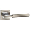 Дверная ручка Punto CITY QL SN/CP-3 матовый никель / хром