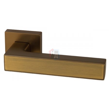 Дверная ручка Armadillo SCREEN USQ8 BB/SBB-17 бронза коричневая / бронза коричневая матовая
