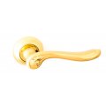 Дверная ручка Safita 471 R41 SG/GP матовое золото / золото