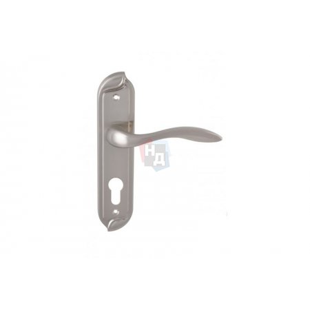 Дверная ручка на планке PZ SIBA Venice 62 мм никель матовый (22 22)