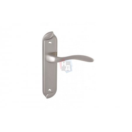Дверная ручка на планке 0K SIBA Venice 62 мм никель матовый (22 22)