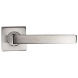 Дверная ручка на розетке SIBA Parma SSR01 нержавеющая сталь (22 22)