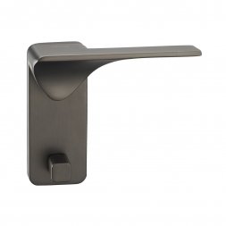 Дверная ручка на планке WC MVM LEDO Z-1500-96 MA антрацит матовый