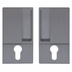 Ручка для раздвижных дверей AGB WAVE PZ хром матовый брашированный (B300030132)