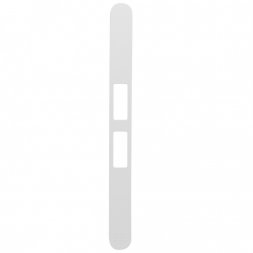 Накладка на лицевую планку AGB Touch белый (B0112031FM)