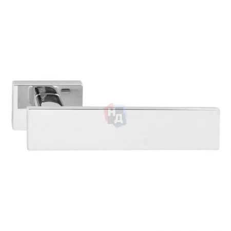 Дверная ручка Tupai Linha Q2 2730RE RT-03 хром светлый