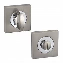 Накладка WC Siba A02 (22 07) никель матовый, хром (55x55, 8 х 8)