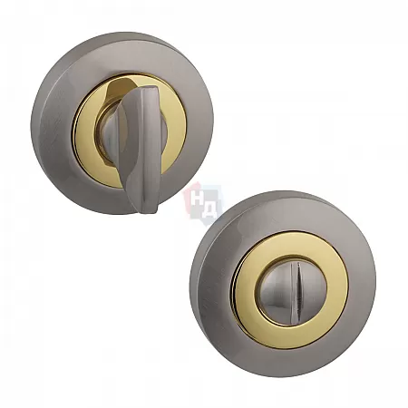 Накладка WC Siba R01 (22 90) никель матовый, золото тёмное