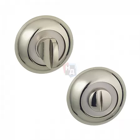 Накладка WC Siba R02 (90 22) золото тёмное, никель матовый (светлые тона)