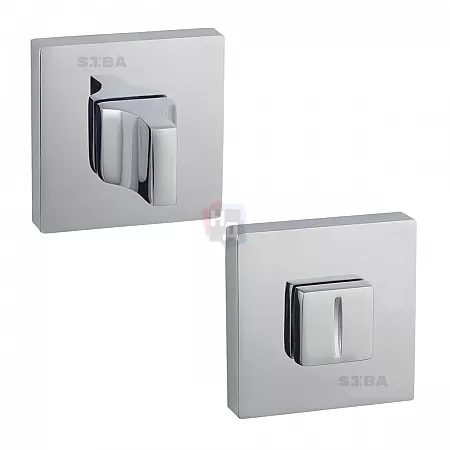 Накладка WC Siba R11 (07 07) хром (8 x 8)