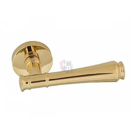 Дверная ручка SIBA SONIA R10 золото PVD (03 03)