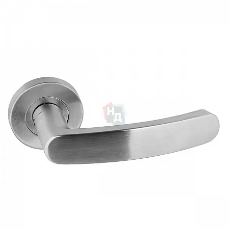Дверная ручка SIBA ECO SAFIR SSR01 сталь нержавеющая (22 22)