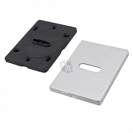 Накладка Protect под сувальдный ключ 60X80mm WSC хром матовый