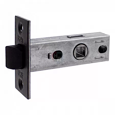 Защелка межкомнатная RDA 256 BL черный матовый (пластиковый язычок)