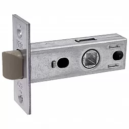 Защелка межкомнатная RDA 257 BL хром матовый (пластиковый язычок)