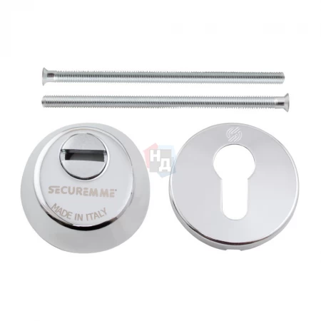 Броненакладка накладная Securemme 4255 хром