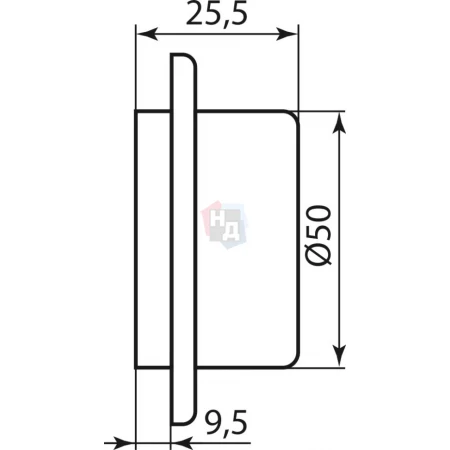 Броненакладка врезная Mottura 94KIT WES BR бронза