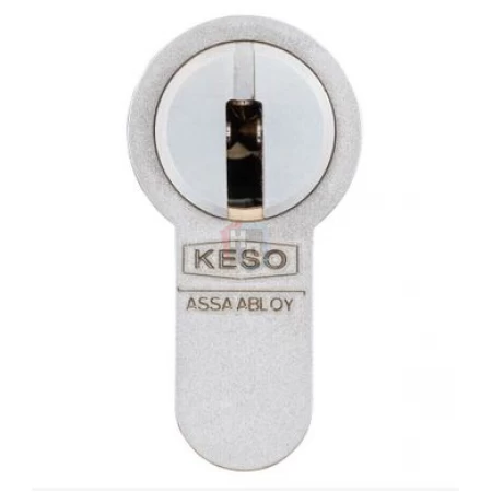 Цилиндр Keso 8000 Ω2 100 (35x65) ключ-ключ никель сатин