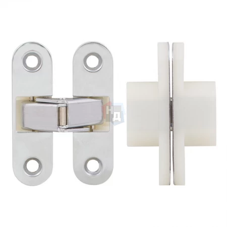 Петля дверная скрытая Bruno SH-2061 хром