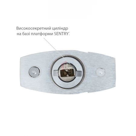 Замок навесной Abloy PL330 Sentry BA66EE 2KEY 25мм