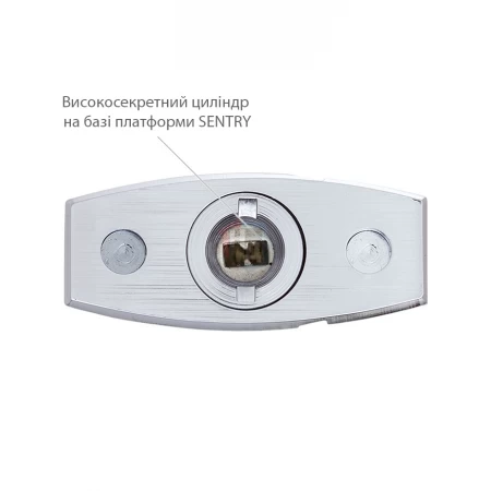 Замок навесной Abloy PL342 Sentry BA66EE 2KEY 25мм