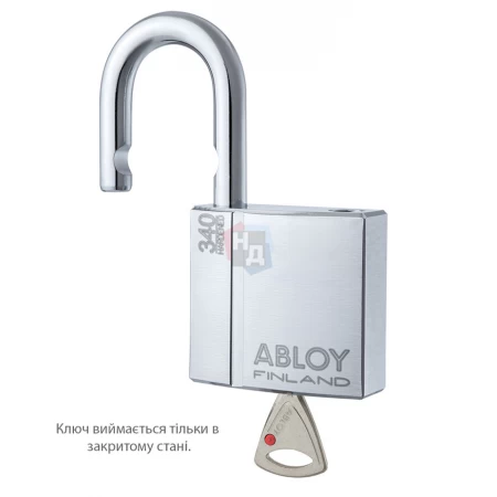 Замок навесной Abloy PL340 Protec NA77FF 2KEY 25мм