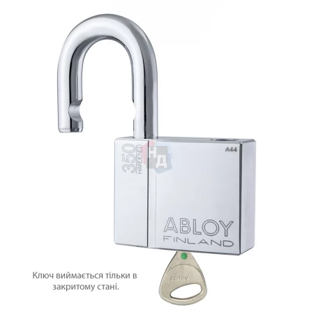 Замок навесной Abloy PL350 Sentry BA66EE 2KEY 25мм