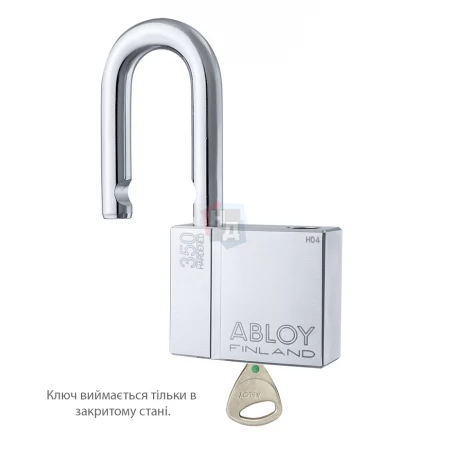 Замок навесной Abloy PL350 Sentry BA66EE 2KEY 50мм