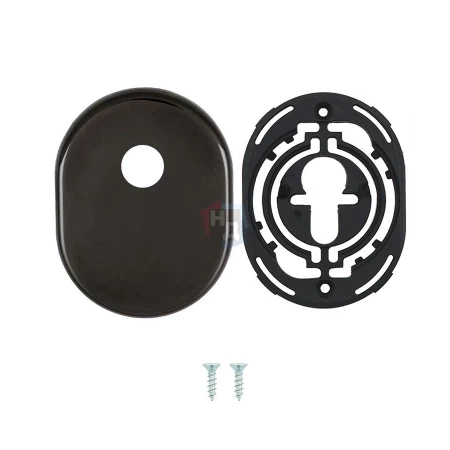 Декоративная накладка под шток Disec KT041 OVAL черный