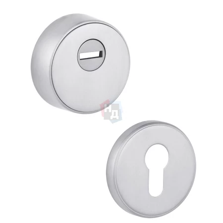 Броненакладка накладная Rostex R3/S Rotondum ROUND нержавеющая сталь (38-45мм)