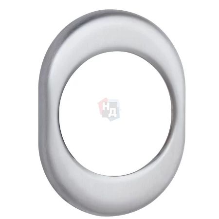 Накладка на броненакладку Disec KT3559 OVAL нержавеющая сталь