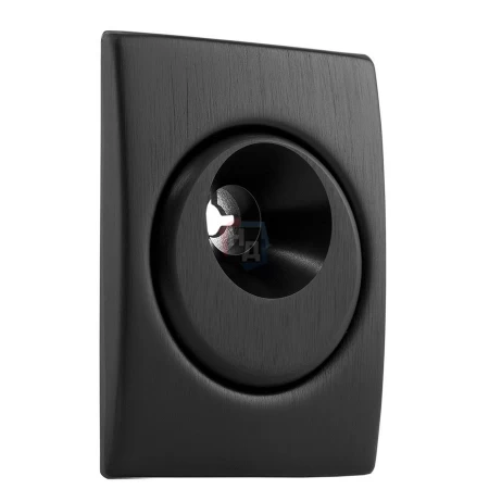 Броненакладка врезная Disec BD108 Monolito Quadry SQUARE внешняя черный (под ключ OMEGA)