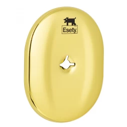 Декоративная накладка под ключ OMEGA ESETY A703 OVAL латунь pvd (без шторки)