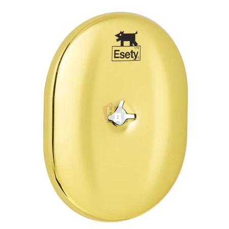 Декоративная накладка под ключ OMEGA ESETY A703 OVAL латунь pvd (без шторки)