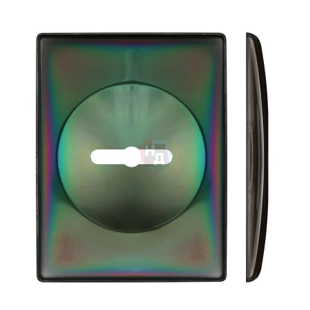 Декоративная накладка под сувальдный ключ Disec KT3766 MATRIX SQUARE черный (без шторки)