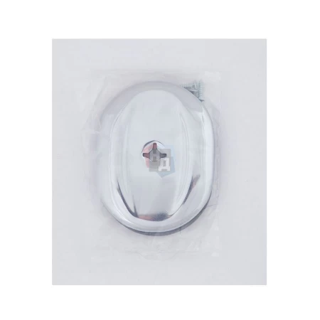 Декоративная накладка под ключ OMEGA Mul-T-Lock A702 OVAL хром полированный (без шторки) без лого