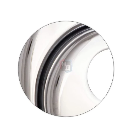 Броненакладка врезная Disec CD2100 Contro OVAL внутренняя хром полированный