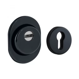 Броненакладка врезная Disec BDS16 Sferik OVAL+ROUND внешняя черный
