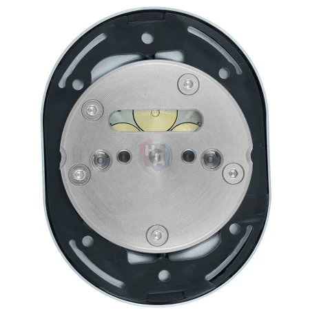 Броненакладка врезная Disec 3GDM OVAL внешняя хром матовый (под сувальдный ключ)