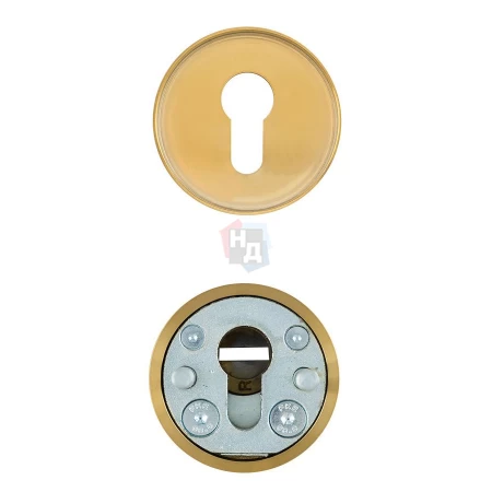 Броненакладка накладная Rostex R3/S Rotondum ROUND нержавеющая сталь титан pvd (38-45мм)
